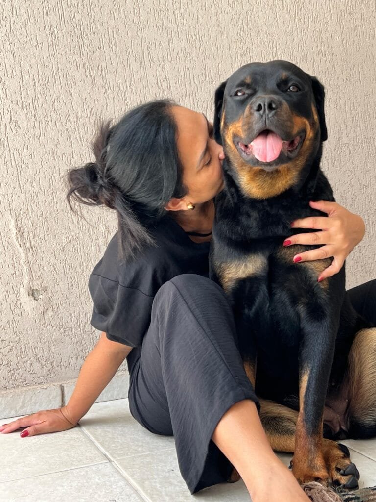 TReinamento de rottweiler filhote e adulto